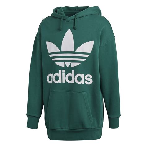 adidas sweat crew grün|Adidas green hoodie.